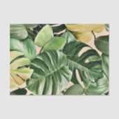 Bloemen/Hawaïaans/Tropisch blad Tissuepapier (Voorkant)