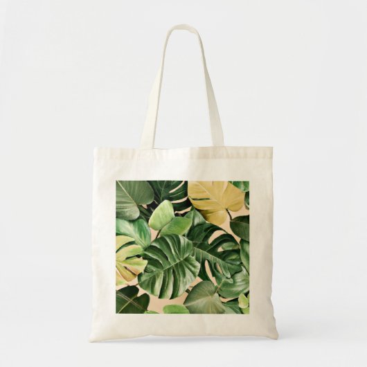 Bloemen/Hawaïaans/Tropisch blad Tote Bag (Voorkant)