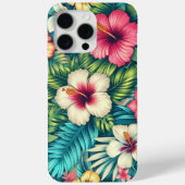 Bloemen Hawaïaans/tropisch Case-Mate iPhone Case (Achterkant)