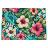 Bloemen Hawaïaans/tropisch Groot Cadeauzakje (Voorkant)