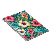 Bloemen Hawaïaans/tropisch Notitieboek (Rechterzijde)