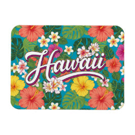 Bloemen Hawaii Reizen Magneet