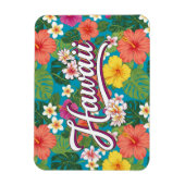 Bloemen Hawaii Reizen Magneet (Verticaal)