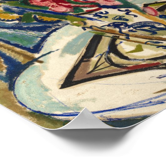 Bloemen | Henry Lyman Saen Poster (Hoek)