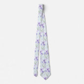 Bloemen Herenoverhemd Boho Necktie Stropdas (Achterkant)