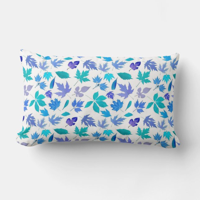 Bloemen Herfst Blad Patroon Design-36566 Kussen (Voorkant)