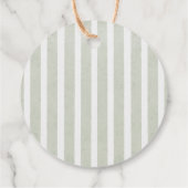 Bloemen Herfst Boho Baby shower Dank u Bedankjes Labels (Achterkant)