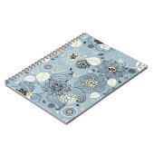 Bloemen herfst: Elegant seizoensgebonden ontwerp Notitieboek (Linkerzijde)