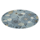 Bloemen herfst: Elegant seizoensgebonden ontwerp Snijplank (Hoek)