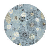 Bloemen herfst: Elegant seizoensgebonden ontwerp Snijplank (Voorkant)