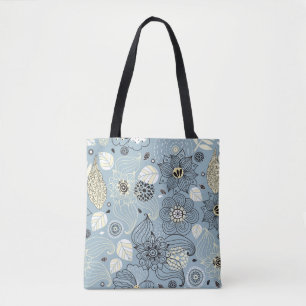 Bloemen herfst: Elegant seizoensgebonden ontwerp Tote Bag
