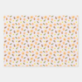 Bloemen Herfst Herfst Verjaardag Baby shower Bruil Inpakpapier Vel (Voorkant 3)