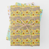 Bloemen Herfst Herfst Verjaardag Baby shower Bruil Inpakpapier Vel (In situ)