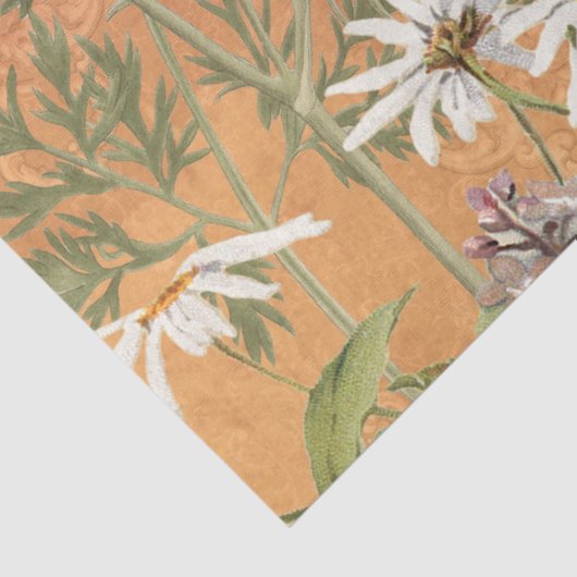 Bloemen  Herfst in Parijse Vlinder Decoupage Tissuepapier (Detail)