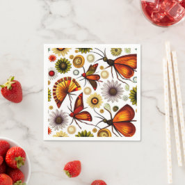 Bloemen Herfst ontwerp Servet