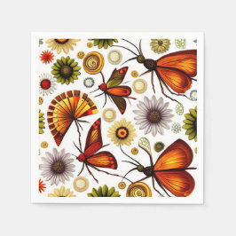 Bloemen Herfst ontwerp Servet