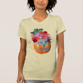 Bloemen Herfst Oogst Foto Cutout T-shirt (Voorkant)