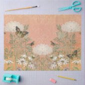 Bloemen Herfst Parijs Vlinder Ephemera Decoupage Tissuepapier (Craft)