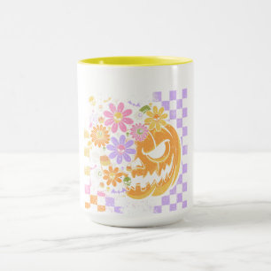 Bloemen Herfst Pompoen Halloween Mok