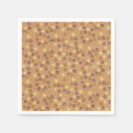 Bloemen herfst servet