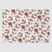 Bloemen Herfst tissuepapier (Voorkant)