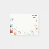 Bloemen Herinneringen:  Wildflower Post-it® Notes (Voorkant)