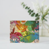 "Bloemen" - het Briefkaart van Arman Manookian (Staand voorkant)