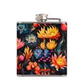  bloemen heupfles (Achterkant)