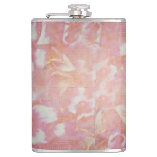 bloemen heupfles (Voorkant)