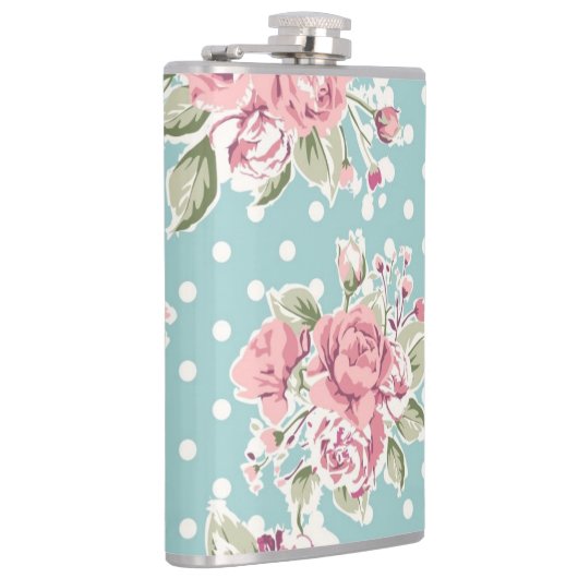  bloemen heupfles (Rechts)