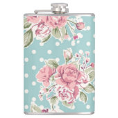  bloemen heupfles (Voorkant)