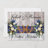 Bloemen & Hoefijzers, Blue Ribbon Uitnodigen (Voorkant)
