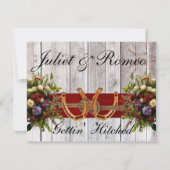 Bloemen & Hoefijzers, Rood lint bruiloft (Voorkant)