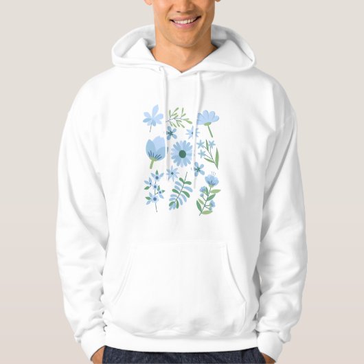 Bloemen Hoodie (Voorkant)