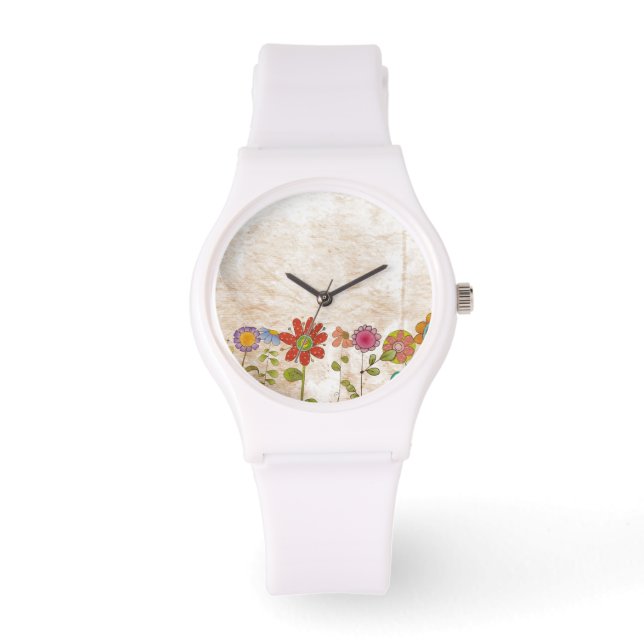 Bloemen Horloge (Voorkant)