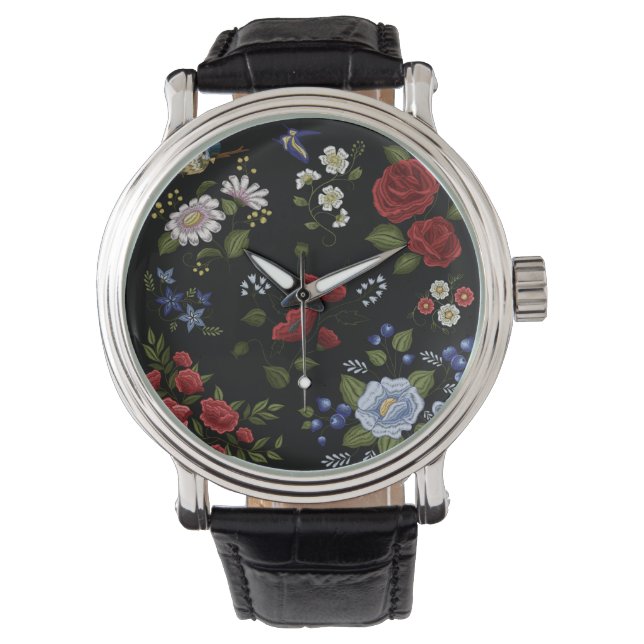 Bloemen Horloge (Voorkant)