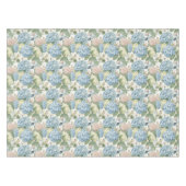 Bloemen, hortensia's,  rozen, roze rozen tafelkleed (Voorkant (Horizontaal))