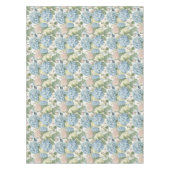 Bloemen, hortensia's,  rozen, roze rozen tafelkleed (Voorkant)