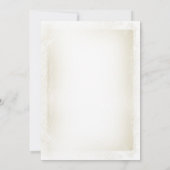  bloemen houden van hart vrijgezellenfeest nodigt  kaart (Achterkant)