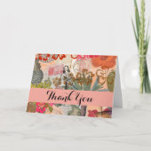  bloemen Hula Colorful Hawaiian Tropical Bedankkaart (Voorkant)