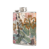 bloemen Hula Colorful Hawaiian Tropical Heupfles (Links)