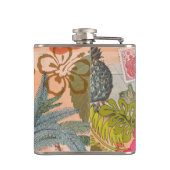 bloemen Hula Colorful Hawaiian Tropical Heupfles (Achterkant)