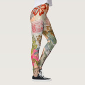 bloemen Hula Colorful Hawaiian Tropical Leggings (Rechts)