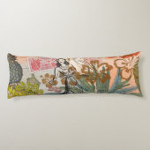 bloemen Hula Colorful Hawaiian Tropical Lichaamskussen (Achterkant)