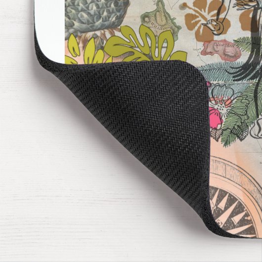  bloemen Hula Colorful Hawaiian Tropical Muismat (Hoek)