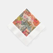  bloemen Hula Colorful Hawaiian Tropical Servet (Hoek)