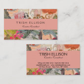  bloemen Hula Colorful Hawaiian Tropical Visitekaartje (Voorkant / Achterkant)