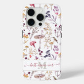 Bloemen Hummingbird iPhone Case - Moederdag Gift (Achterkant)