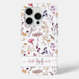 Bloemen Hummingbird iPhone Case - Moederdag Gift