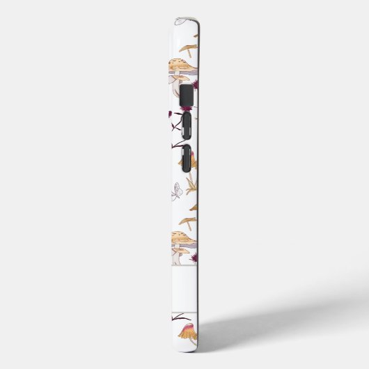 Bloemen Hummingbird iPhone Case - Moederdag Gift (Achterkant / Links)